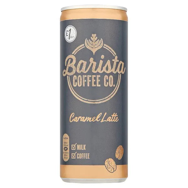 Barista Coffee Co. Caramel Latte 250ml (Pack of 12) PM£1.10