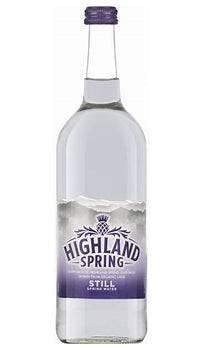 Highland Spring Still Water Glass Bottles 24 x 330ml