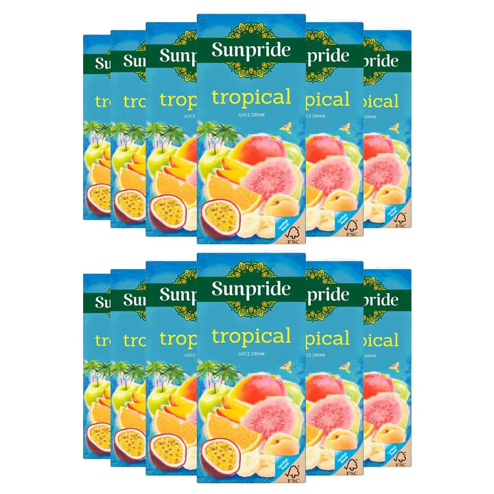 Sunpride Tropical Juice 12 x 1L